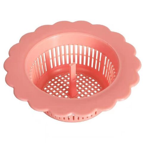Pouring Strainers Drain Filter Large Wide, Silicone Kitchen Sink Strainer 4 Pack