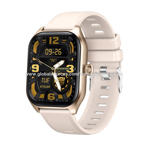 Reloj inteligente con frecuencia cardíaca, presión arterial, oxígeno en sangre, llamada Bluetooth, NFC, multideportes