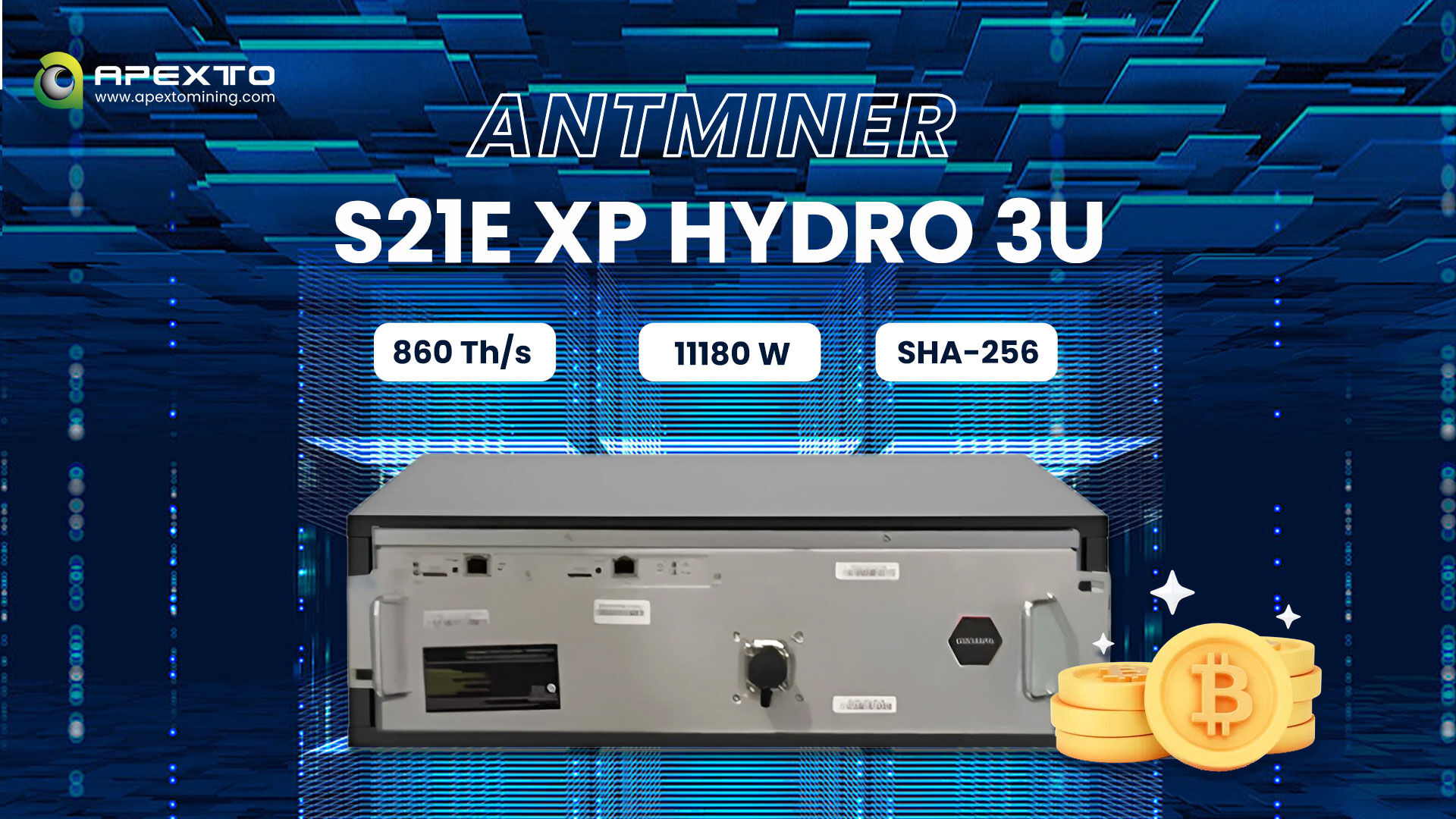 Top Brand Miner Bitmain Antminer S21e Xp Hydro 3u 860th/s 11180w Crypto  Mining Machine - Expore China Wholesale Bitmain S21e Xp and 3u S21e Xp Hyd,  Bitmain S21e Xp Hydro, Antminer Hydro