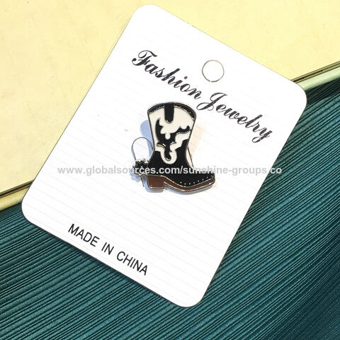 Insignia de metal con broche de Michael Jackson para bolsos y ropa - Accesorios personalizables