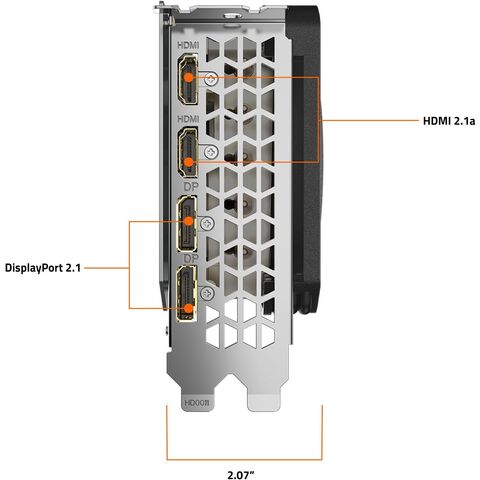 7600 Gaming OC 8G Graphics Card, 3X WINDFORCE Fans 8GB 128-bit GDDR6, Video Card Powered by Radeon RX 7600 Integrated with 8GB GDD