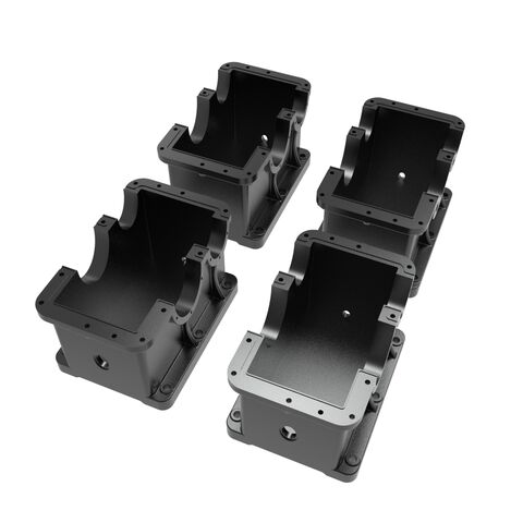 Usine OEM de pièces en aluminium anodisé 6061/7075, pièces de fonderie sous pression en alliage d'aluminium personnalisées