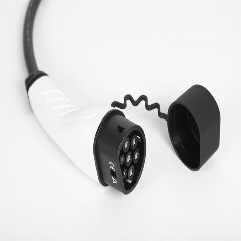 Cable de Carga para Vehículo Eléctrico Fisher Monofásico Tipo 2 a Tipo 2 - Cargador EV