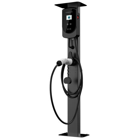 Fisher APP-gesteuerte 32A Ladesäule 3-phasig 22KW EV Charger Ladesäulenständer für Elektrofahrzeuge