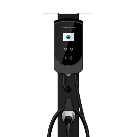 Fisher APP-gesteuerte 32A Ladesäule 3-phasig 22KW EV Charger Ladesäulenständer für Elektrofahrzeuge