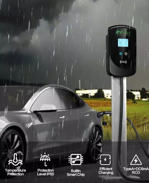 Fisher 22kw Ev Charger 32a Charging Pile Ev Charging Station Wallbox ...