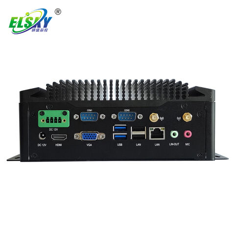 ELSKY شركة تصنيع كمبيوتر صناعي i5 1335u RJ45 LAN M2-WIF OS DDR4 M.2-SATA VGA HDMI كمبيوتر شخصي OEM/ODM لمحطة الخدمة الذاتية