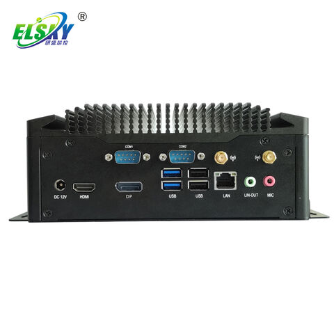 ELSKY شركة تصنيع كمبيوتر صناعي i5 1335u RJ45 LAN M2-WIF OS DDR4 M.2-SATA VGA HDMI كمبيوتر شخصي OEM/ODM لمحطة الخدمة الذاتية
