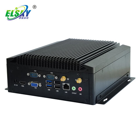 ELSKY شركة تصنيع كمبيوتر صناعي i5 1335u RJ45 LAN M2-WIF OS DDR4 M.2-SATA VGA HDMI كمبيوتر شخصي OEM/ODM لمحطة الخدمة الذاتية