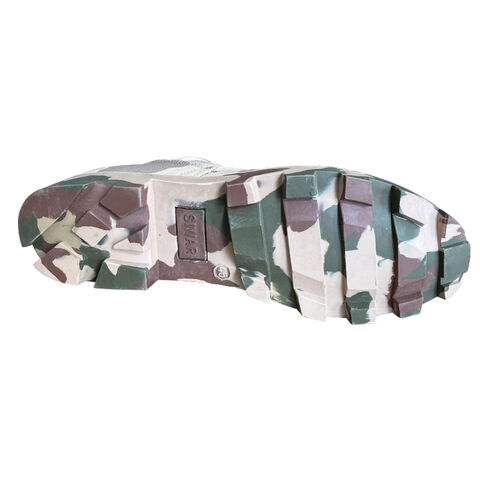 Bottes de combat tactiques mi-mollet robustes pour forces militaires et police