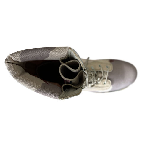 Bottes de combat tactiques mi-mollet robustes pour forces militaires et police