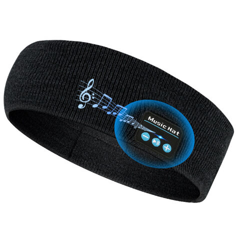Cinta para la cabeza deportiva con Bluetooth, absorción de sudor, recargable, desmontable y lavable - Ideal para B2B
