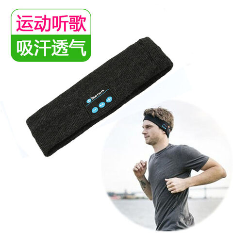 Cinta para la cabeza deportiva con Bluetooth, absorción de sudor, recargable, desmontable y lavable - Ideal para B2B