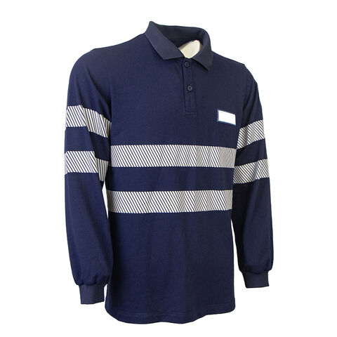 Polos de Manga Larga Casual para Hombre con Logotipo Personalizado, Camisetas de Algodón, Polos para Empresas