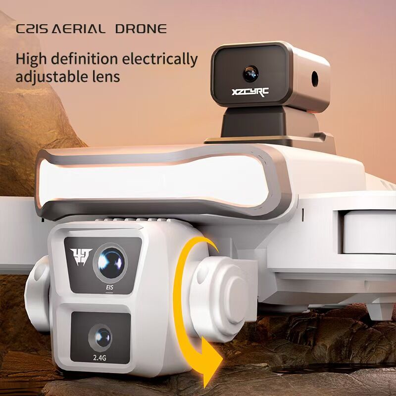 V186 Uav Triple Camera Hd Aerial Photography Rc Aircraft Brushless ...