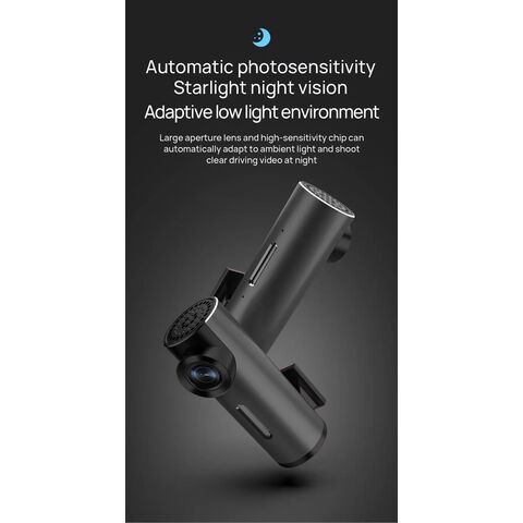 Caméra de Surveillance de Stationnement - Caméra de Recul de Voiture 1080P HD avec Détection de Mouvement, Vision Nocturne et Enregistrement en Boucle pour la Sécurité du Véhicule