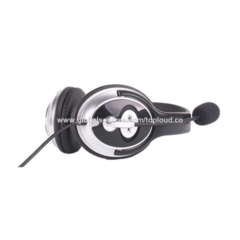 Fabrik OEM/ODM Hochwertiges Gaming-Headset Stereo Kabelgebundene Kopfhörer mit Mikrofon Aktive ENC-Geräuschunterdrückung