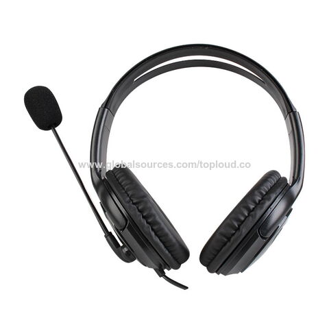 Fabrik OEM/ODM Hochwertiges Gaming-Headset Stereo Kabelgebundene Kopfhörer mit Mikrofon Aktive ENC-Geräuschunterdrückung