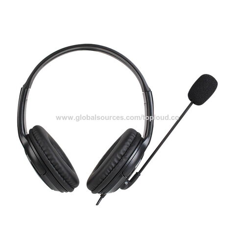 Fabrik OEM/ODM Hochwertiges Gaming-Headset Stereo Kabelgebundene Kopfhörer mit Mikrofon Aktive ENC-Geräuschunterdrückung