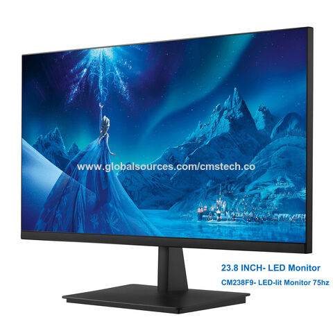 23,8-Zoll IPS rahmenloser LED-Backlight-Office-Monitor China OEM-Fabrik mit Direkt-Großhandelspreis