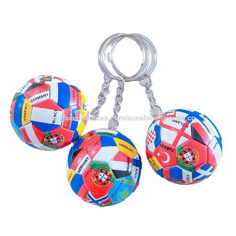 Llavero de fútbol deportivo, llavero de fútbol americano, pequeño regalo conmemorativo
