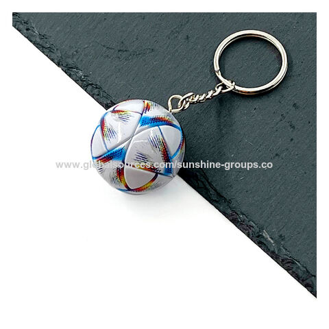 Llavero de fútbol deportivo, llavero de fútbol americano, pequeño regalo conmemorativo