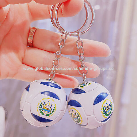 Llavero de fútbol deportivo, llavero de fútbol americano, pequeño regalo conmemorativo