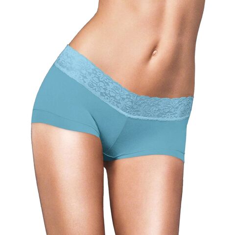Compre Bragas Cortas Tipo Bóxer Para Mujer, Sin Costuras, Con