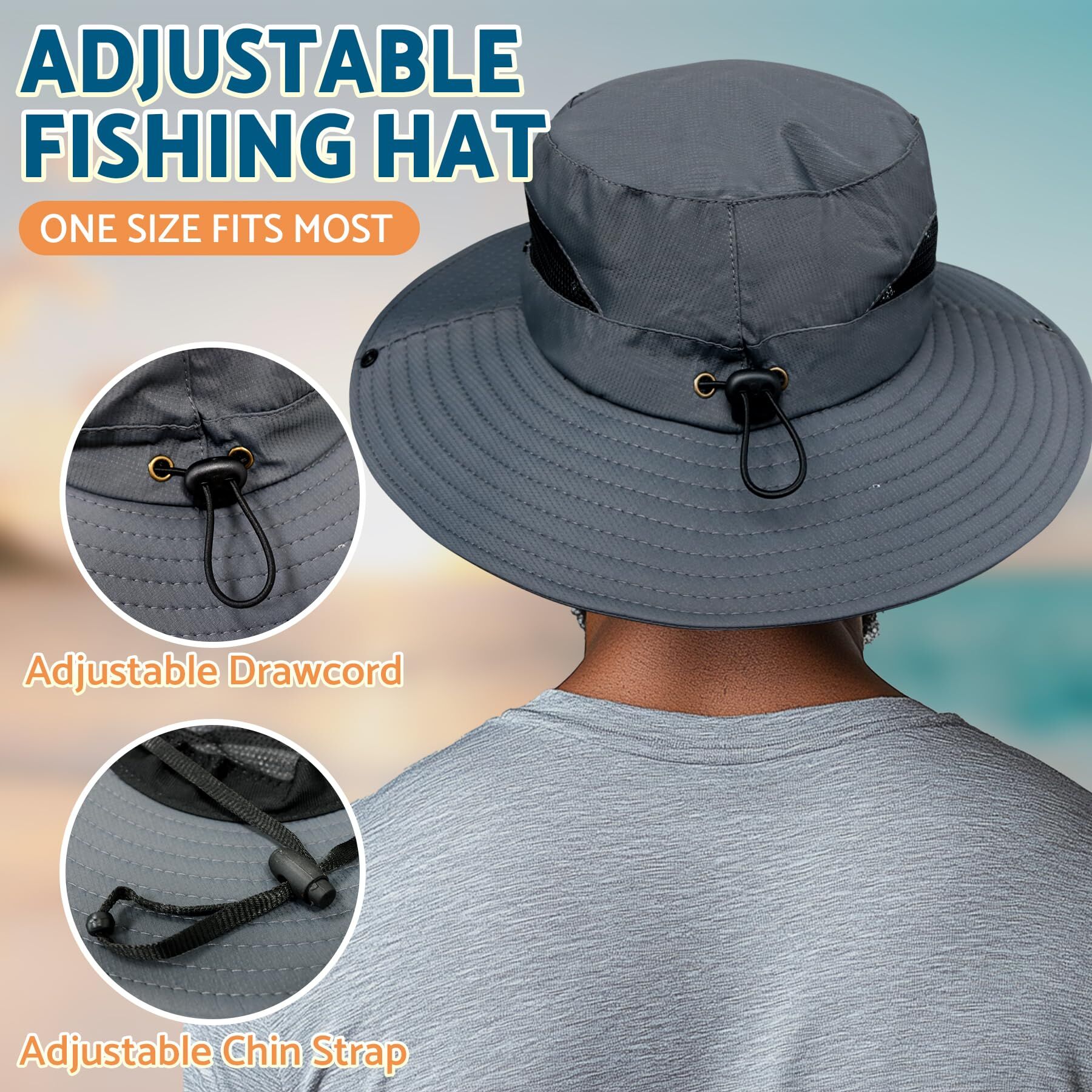 Bucket Hat Rim Support Installation Manufacturer Support Bucket Hat For Men Women Upf 50+ Bucket Fishing ...