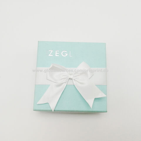 Boîte Cadeau de Luxe Premium en Carton avec Couvercle Carré et Logo Personnalisé, Boîte d'Emballage Pliante en Papier avec Ruban pour Rangement