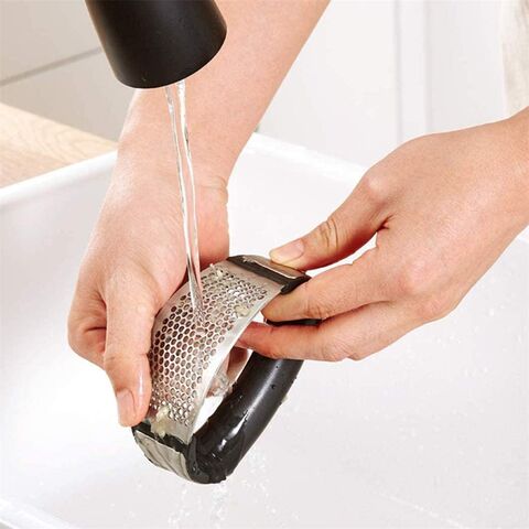 Presse-ail durable en acier inoxydable robuste