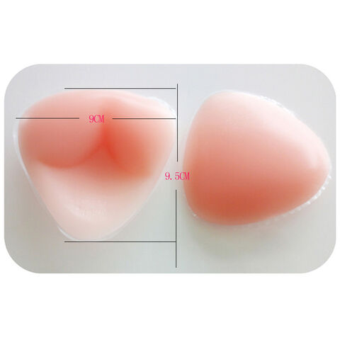 Capa de mamilo de silicone para mulheres, almofada de sutiã adesiva reutilizável, sutiã push-up
