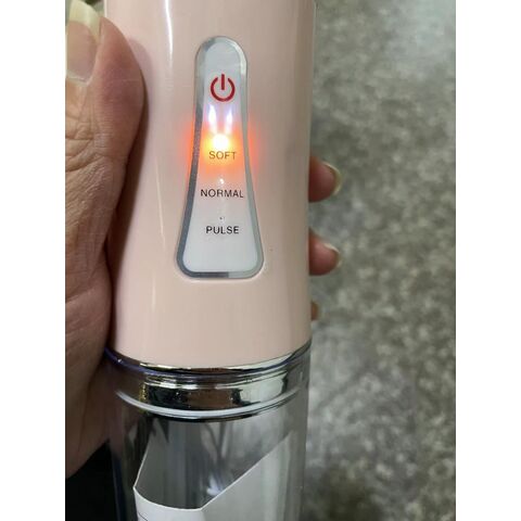 Irigator Oral Elektrik Portabel Warna Putih Hijau Merah Muda Grosir untuk Rumah Tangga, Perjalanan Luar Ruangan, Sikat Gigi Isi Ulang Portabel