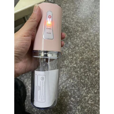 Irigator Oral Elektrik Portabel Warna Putih Hijau Merah Muda Grosir untuk Rumah Tangga, Perjalanan Luar Ruangan, Sikat Gigi Isi Ulang Portabel