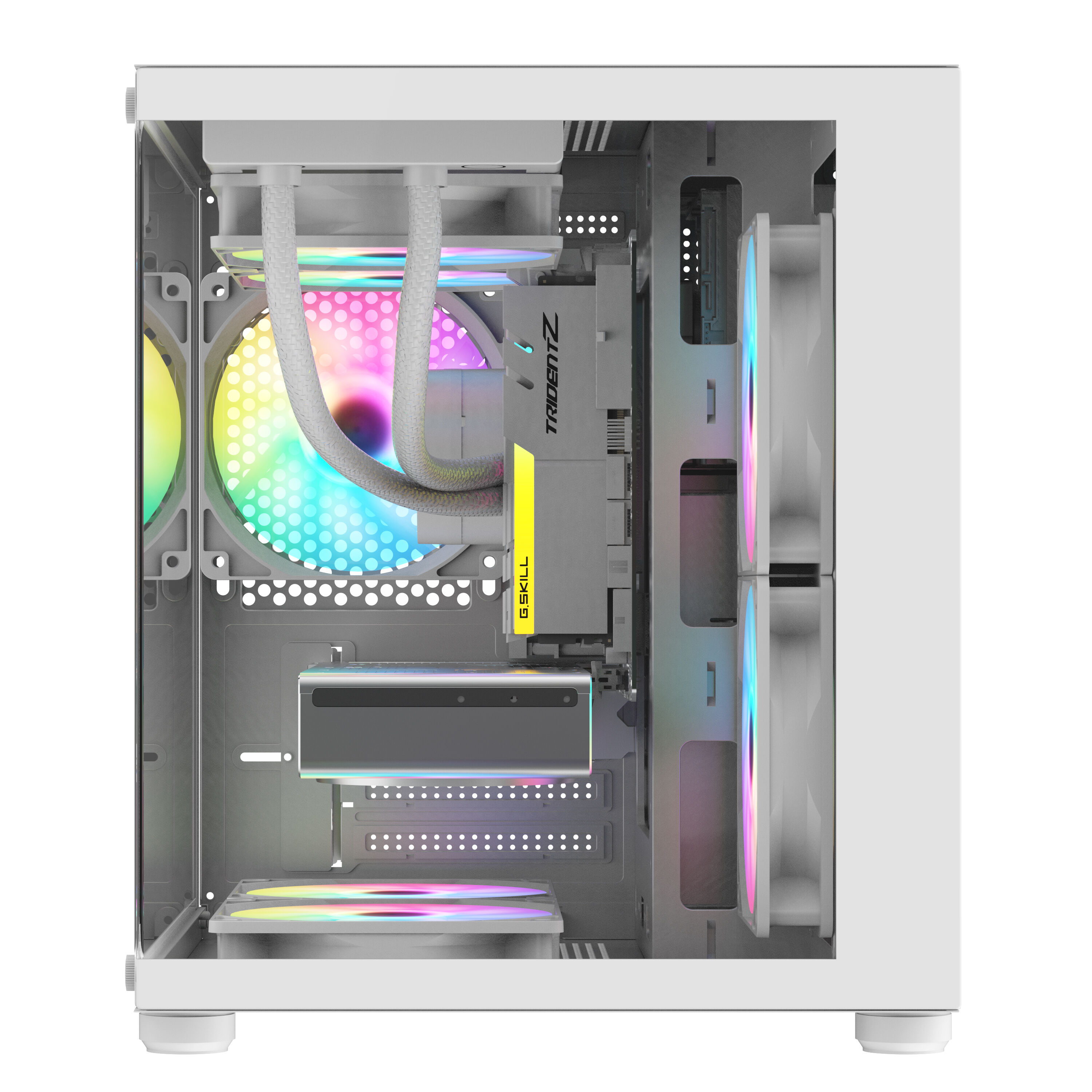 Ruix Carnival S2-white Mini Mid Size White Color Fashion Design Gaming ...