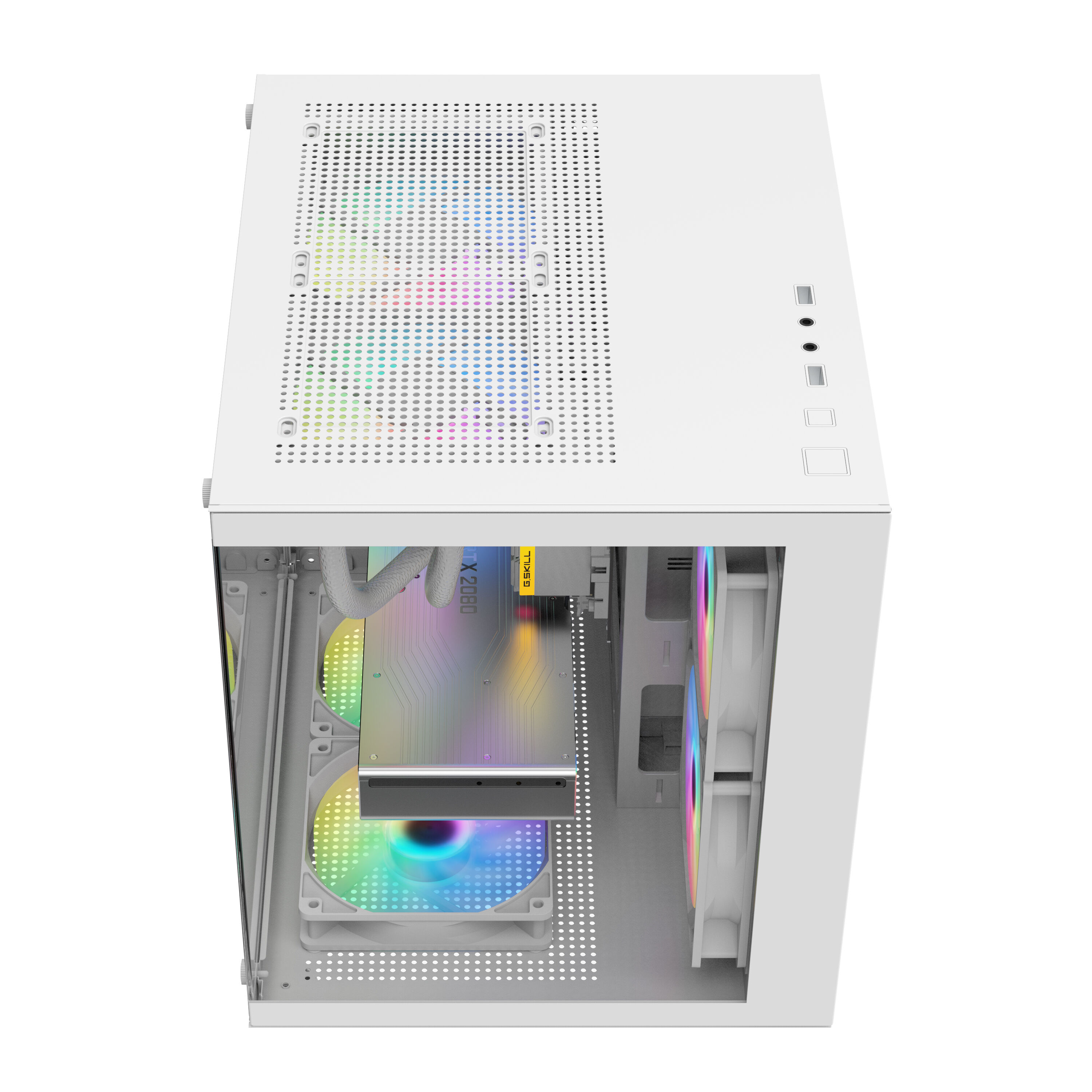 Ruix Carnival S2-white Mini Mid Size White Color Fashion Design Gaming ...