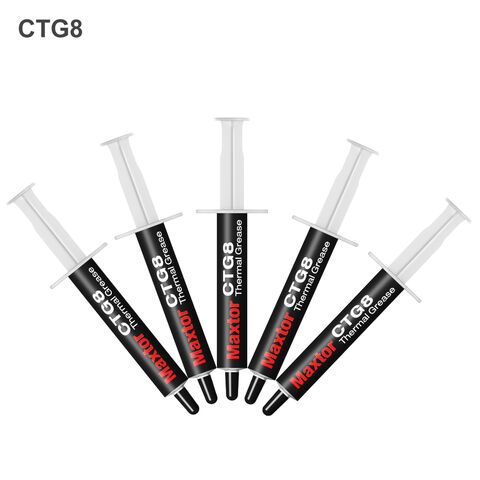 Maxtor CTG8D 4g 12.8W/m.k Hochleitfähige CPU-Wärmeleitpaste aus Silikon, PC-Gaming, Kühlkörper, Wärmeleitpaste