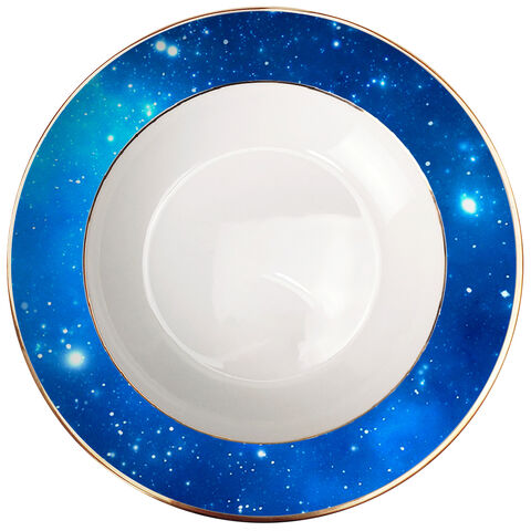 Luxuriöses Premium-Tafelgeschirr-Set aus edlem Bone China für Bankette/Hotels/Feierlichkeiten
