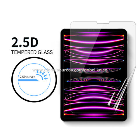 Protecteur d'écran HD pour iPad 11'' 12.9'' 2022, Film PET anti-explosion, Film souple de protection en gros pour tablette