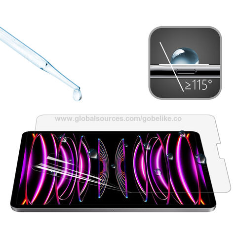 Protecteur d'écran HD pour iPad 11'' 12.9'' 2022, Film PET anti-explosion, Film souple de protection en gros pour tablette