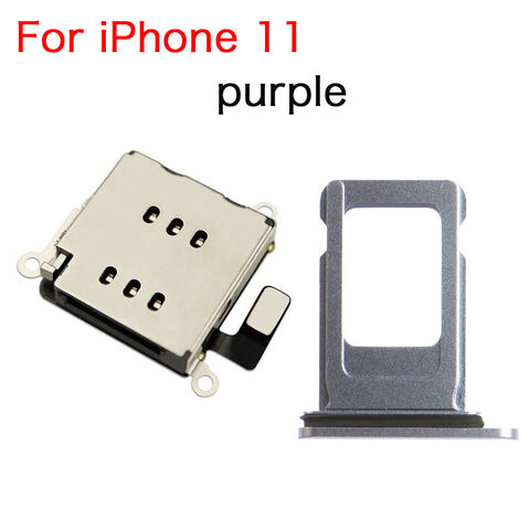 Leitor de Cartão SIM, Suporte, Módulo, Cabo Flexível + Bandeja SIM para iPhone 11