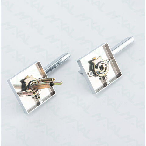Ensemble de Serrure à Levier en Alliage de Zinc, Poignée de Porte en Nickel Satiné pour Chambre à Coucher, Quincaillerie de Sécurité Intérieure et de Confidentialité