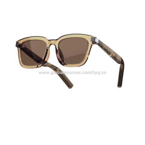 Lunettes de soleil intelligentes Bluetooth personnalisées de haute qualité Casque portable intelligent sans fil