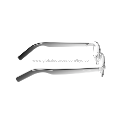 Lunettes de Vue OEM Multicolores, Étui de Sublimation, Nettoyant en Vaporisateur pour Lunettes de Lecture et Lunettes Intelligentes, Vente en Gros de Plaques d'Immatriculation