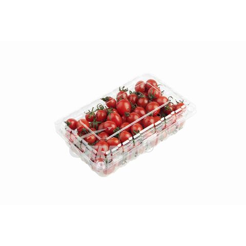 Fabrikpreis Obst-Clamshell 500g 1000g für Kirschen, Trauben, Pflaumen, Behälter, Frischobst-Verpackungsbox, Kunststoffschale