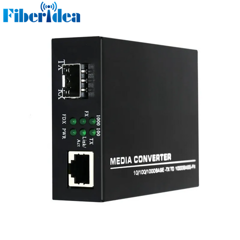 Convertisseur de média fibre optique Ethernet haute qualité 10/100/1000M double fibre fabriqué en Chine