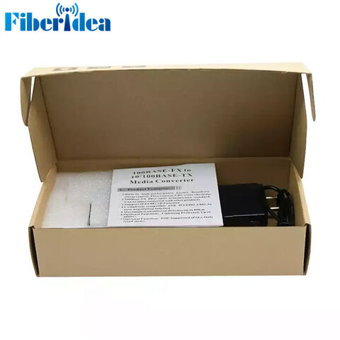 Convertisseur de média fibre optique Ethernet haute qualité 10/100/1000M double fibre fabriqué en Chine