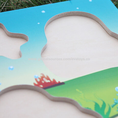 Neues Design 2015 Holz 3D Puzzle Spiel, W14M091