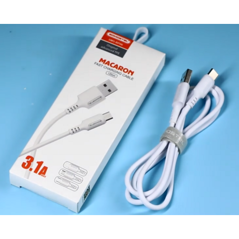 Câble de Données USB Charge Rapide 3.1A Type C 1.2m somostel de Haute Qualité, Couleurs Macaron, pour Téléphone Mobile, Directement de l'Usine en Chine
