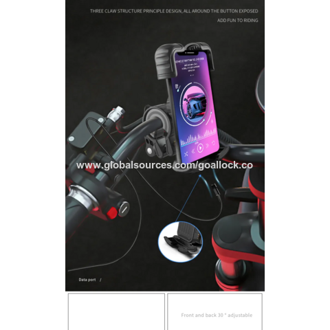 Support de Téléphone de Guidon Premium pour iPhone 16 Pro Max – Compatible Moto & Scooter